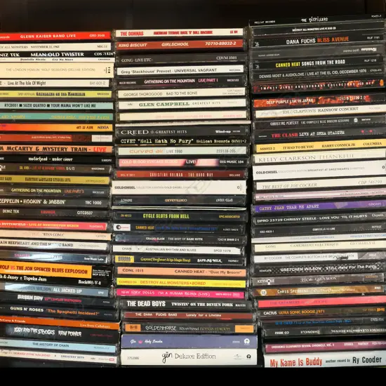 APPROX 80-90 CDS MIXED GENRE MAINLY ROCK